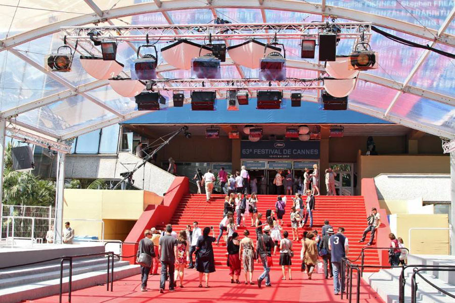 Les marches du festival © Greeter2018