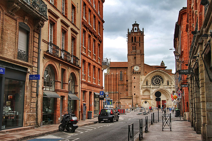 Toulouse vielle ville © OT Toulouse