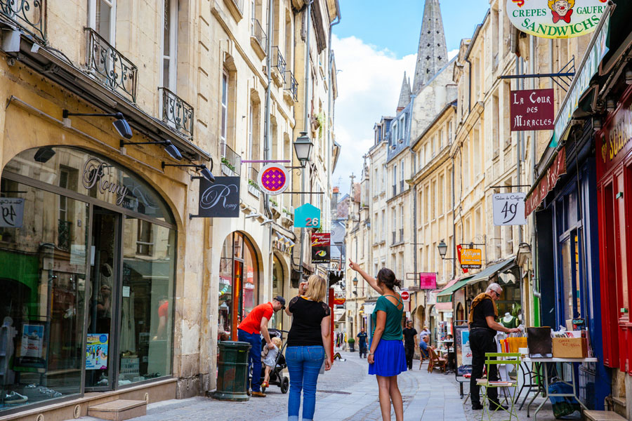 Parcours historique Caen la mer © Office de Tourisme de Caen