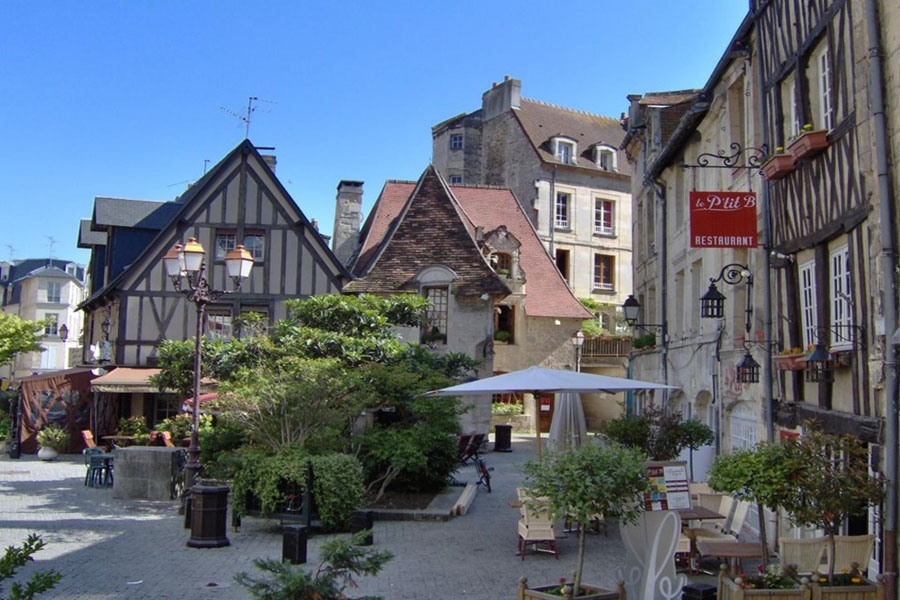 Vieille ville de Caen © Office de tourisme de Caen la mer
