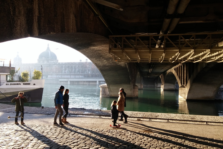 Les quais du Rlône en centre ville © Bertomic / Pixabay