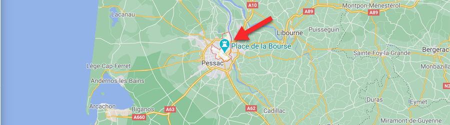 Carte Bordeaux