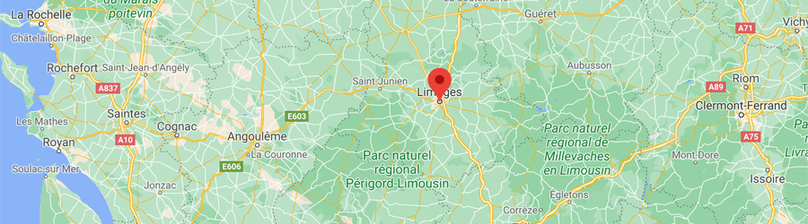 Map-Limoges