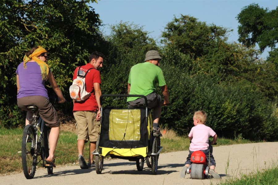 Vélo en Famille dans le Maine Saosnois © OT Maine Saosnois