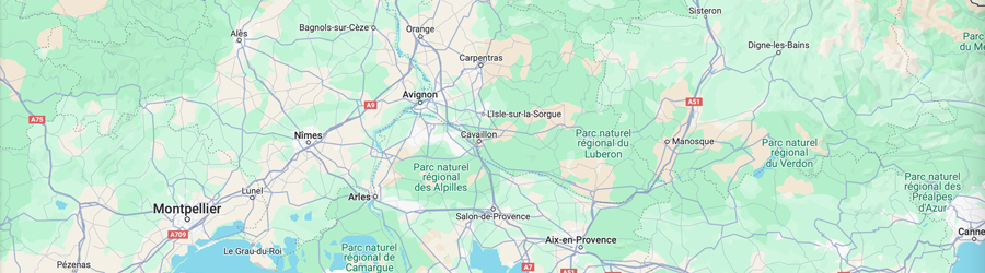Map Avignon