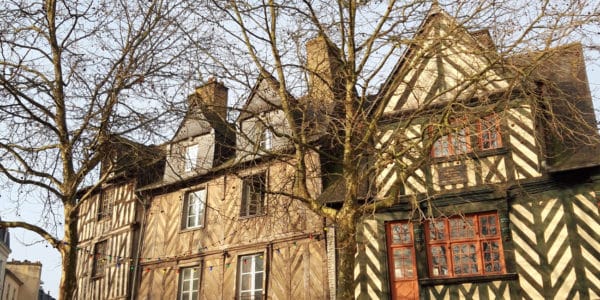 Rennes - Façades anciennes